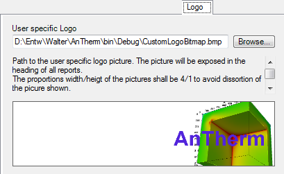 Benutzerspezifisches Logo